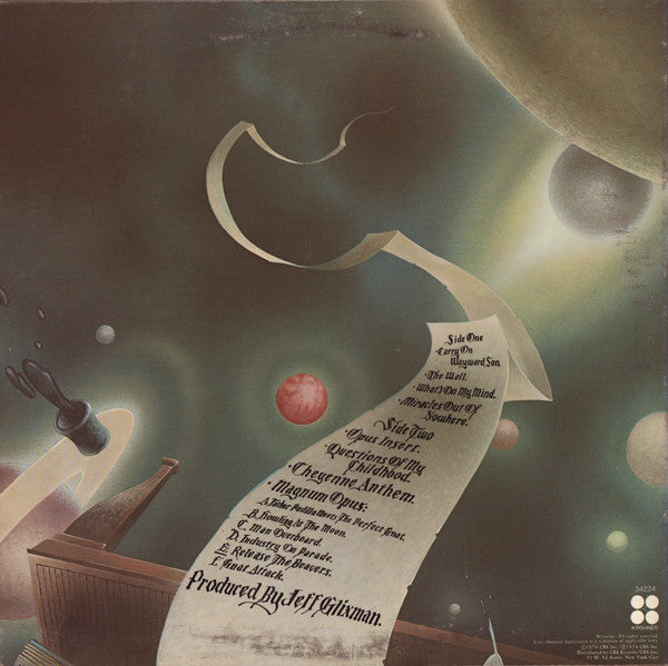 Kansas (2) : Leftoverture (LP,Album)