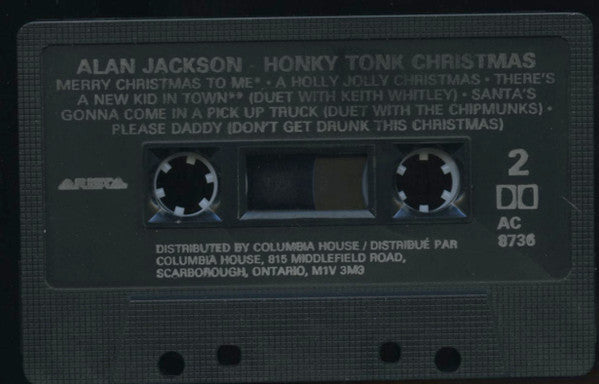 Alan Jackson (2) : Honky Tonk Christmas (Album,Club Edition)