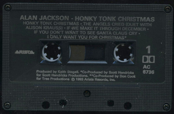 Alan Jackson (2) : Honky Tonk Christmas (Album,Club Edition)
