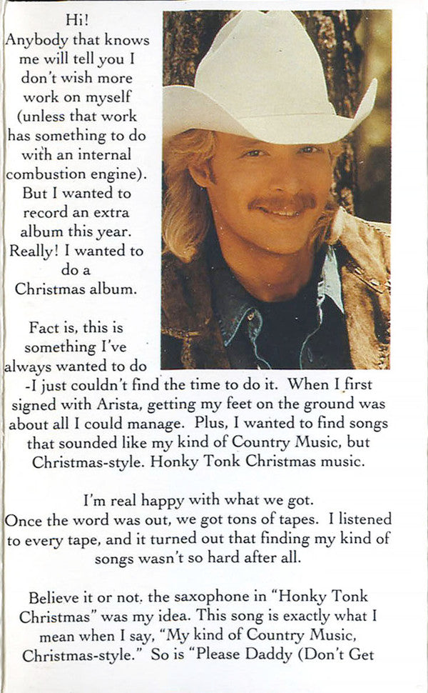 Alan Jackson (2) : Honky Tonk Christmas (Album,Club Edition)