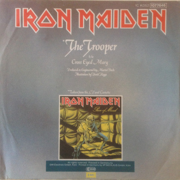 Iron Maiden : The Trooper (12",45 RPM,Maxi-Single)