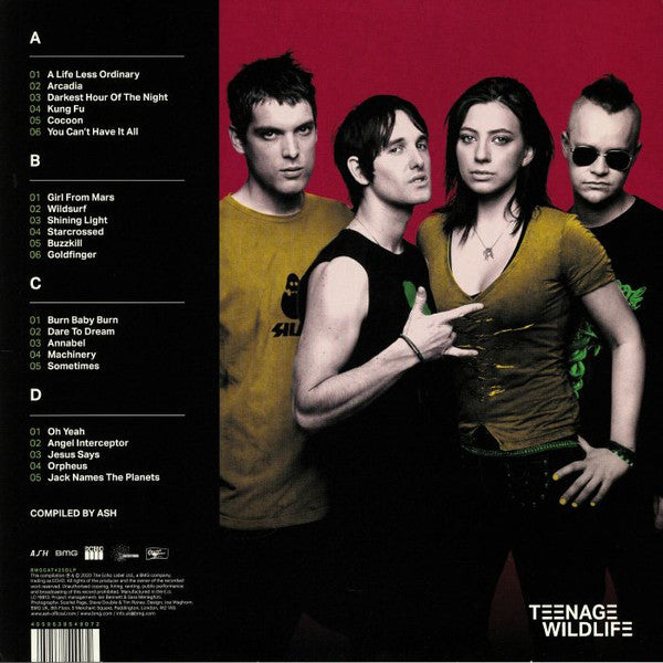 Ash : Teenage Wildlife: 25 Years Of Ash (LP,Compilation)