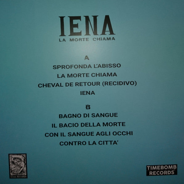 Iena (4) : La Morte Chiama (12",33 ⅓ RPM,Mini-Album,Limited Edition)