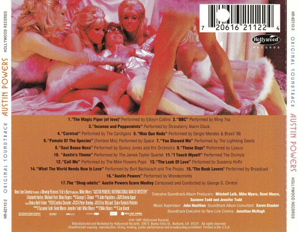 Various : Austin Powers: International Man Of Mystery (Original Soundtrack) (Compilation,Repress)