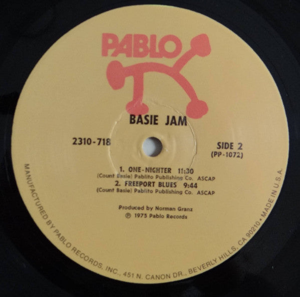 Count Basie : Basie Jam (LP,Album,Stereo)