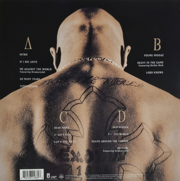 2Pac : Me Against The World (LP,Album,Reissue)