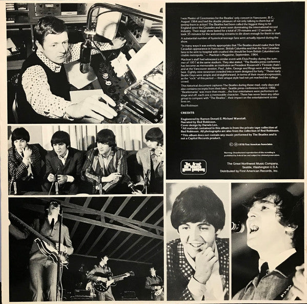 Beatles, The, Red Robinson : Beatle Talk... (LP)