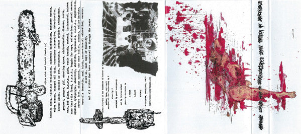 Sulfuric Cautery : Chainsaws Clogged With The Underdeveloped Brain Matter Of Xenophobes (Album)