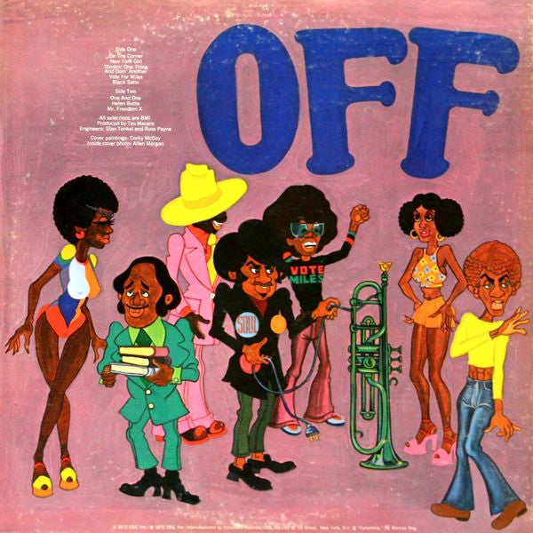 Miles Davis : On The Corner (LP,Album,Stereo)