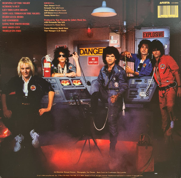 Krokus : Change Of Address (LP,Album,Club Edition)