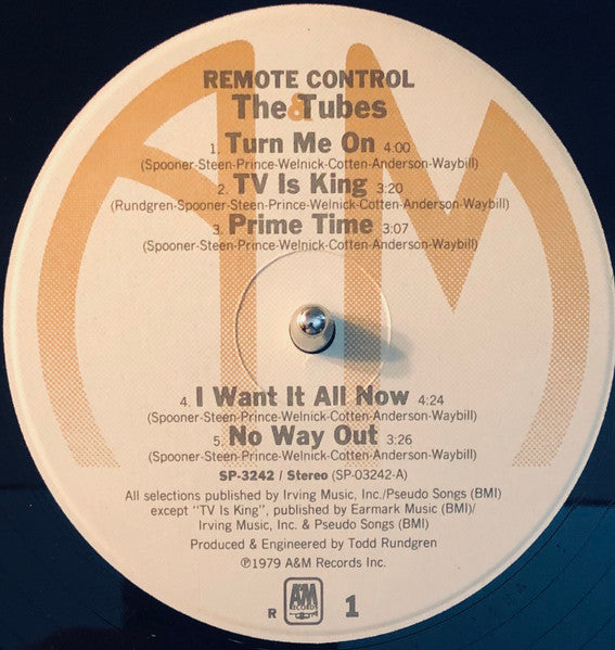 Tubes, The : Remote Control (LP,Album,Stereo)