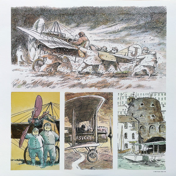 Joe Hisaishi : 紅の豚 (イメージアルバム) = Porco Rosso (Image Album) (LP,Album,Stereo)