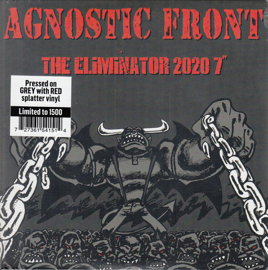 Agnostic Front : The Eliminator 2020 7" (7",45 RPM,Limited Edition)