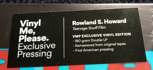 Rowland S. Howard : Teenage Snuff Film (LP)