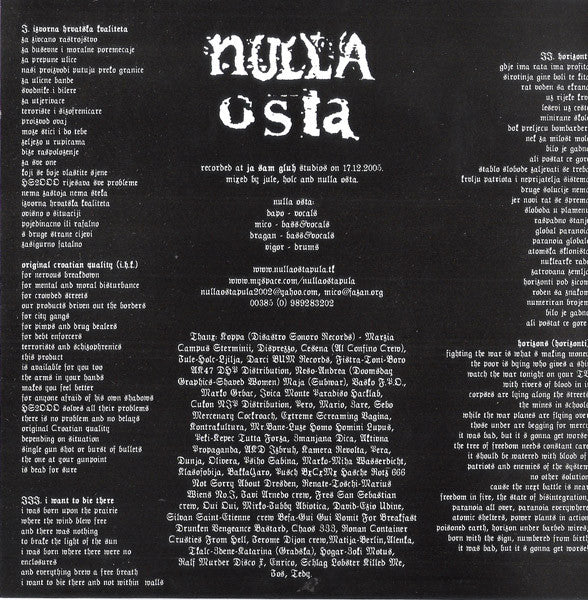 Campus Sterminii / Nulla Osta : Omnia Morituri Sumus (7",EP)