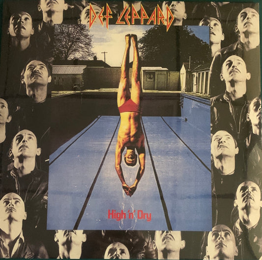 Def Leppard : High 'N' Dry (LP,Album,Repress)