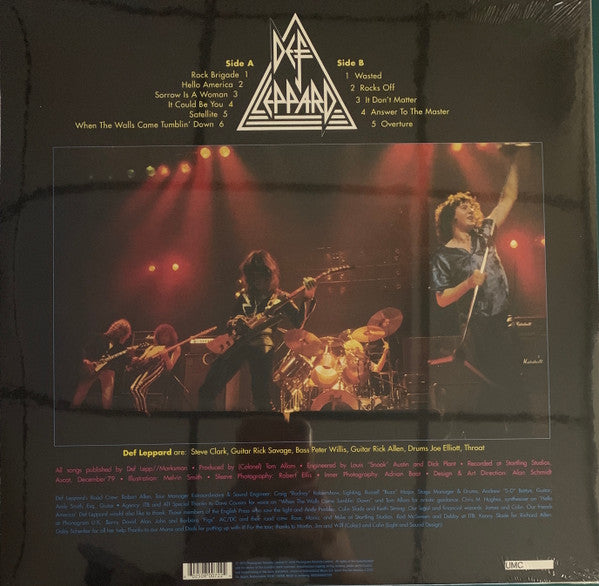 Def Leppard : On Through The Night (LP,Album,Reissue,Remastered)