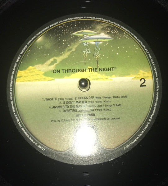 Def Leppard : On Through The Night (LP,Album,Reissue,Remastered)