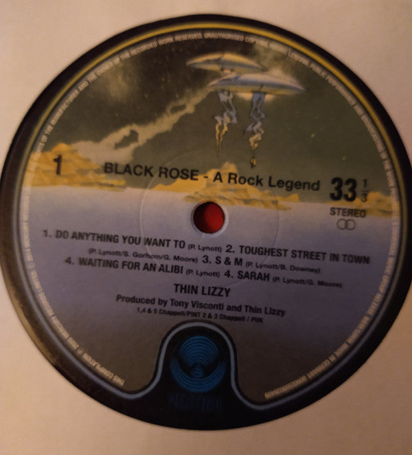 Thin Lizzy : Black Rose (LP,Album,Reissue)