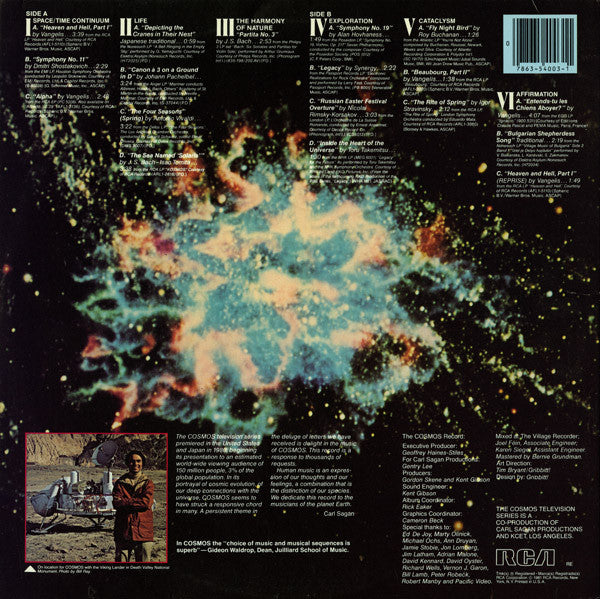 Various : The Music Of Cosmos (LP,Compilation)