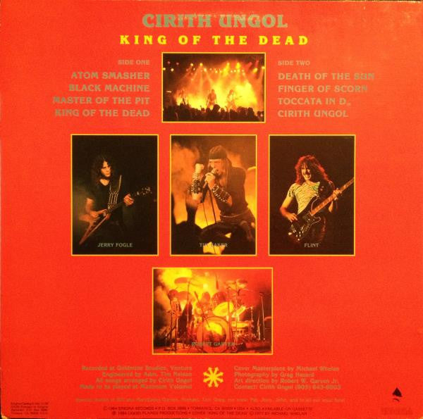 Cirith Ungol : King Of The Dead (LP,Album)