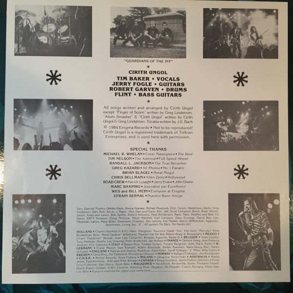 Cirith Ungol : King Of The Dead (LP,Album)