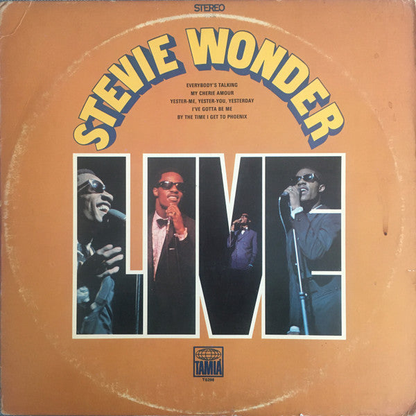 Stevie Wonder : Stevie Wonder Live (LP,Album,Stereo)