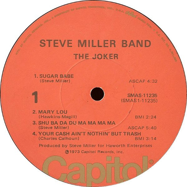 Steve Miller Band : The Joker (LP,Album)