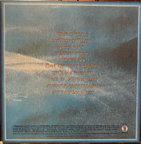 Eagles : Their Greatest Hits 1971-1975 (LP,Compilation,Club Edition)