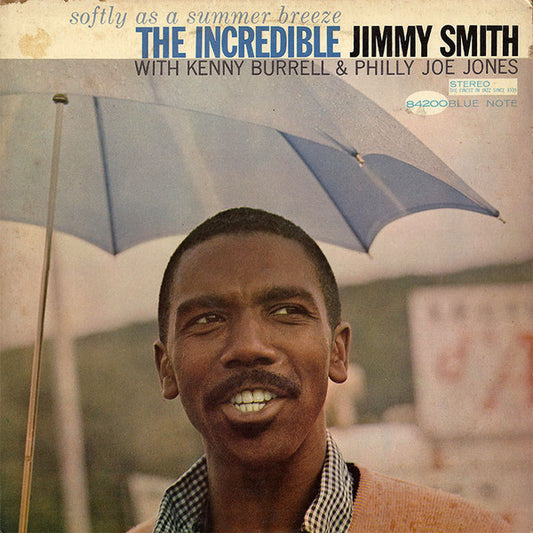 Jimmy Smith With Kenny Burrell & "Philly" Joe Jones : Softly As A Summer Breeze (LP,Album,Stereo)