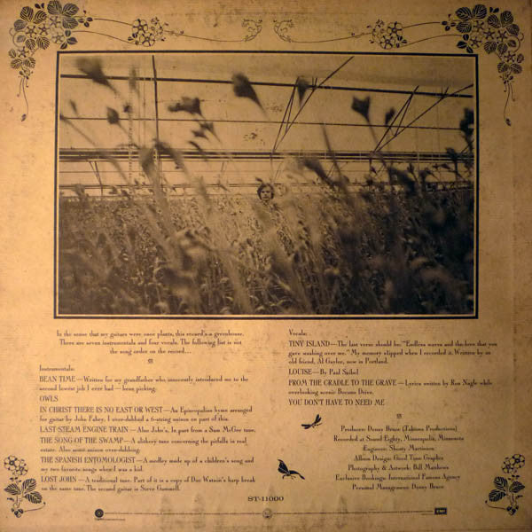Leo Kottke : Greenhouse (LP,Album)