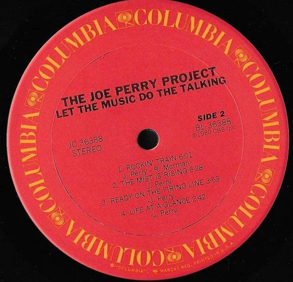 Joe Perry Project, The : Let The Music Do The Talking (LP,Album)