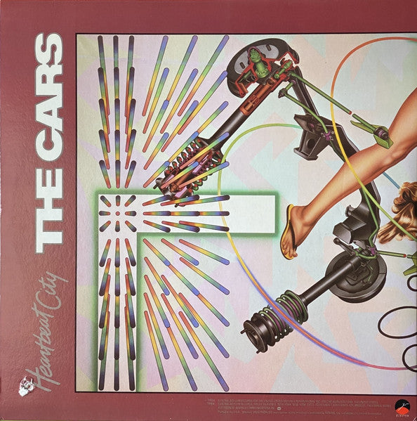 Cars, The : Heartbeat City (LP,Album,Stereo)