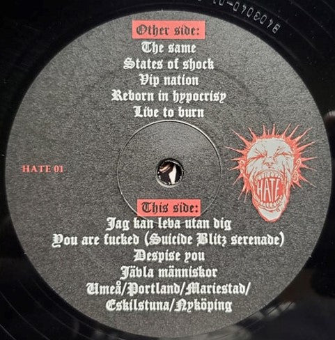 Suicide Blitz : Ride The Steel (LP)