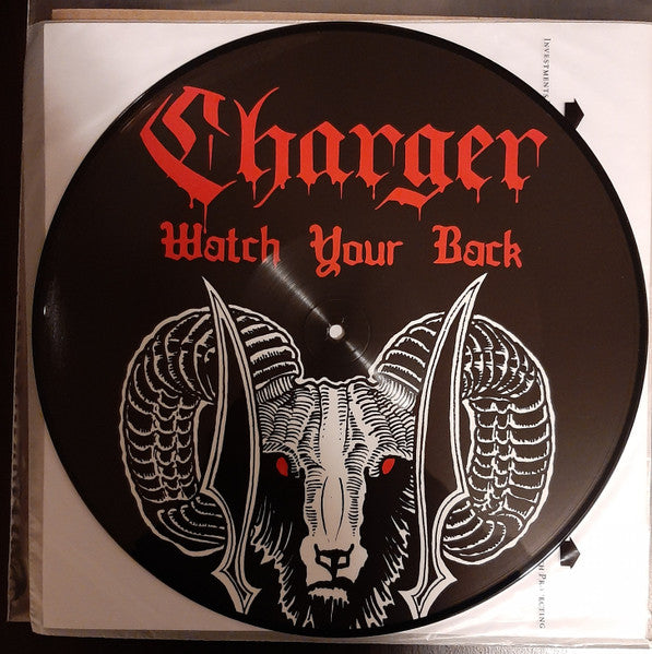 Charger (8) : Watch Your Back / Stay Down 12" (12",45 RPM,Limited Edition,Picture Disc)