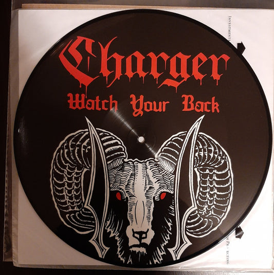Charger (8) : Watch Your Back / Stay Down 12" (12",45 RPM,Limited Edition,Picture Disc)