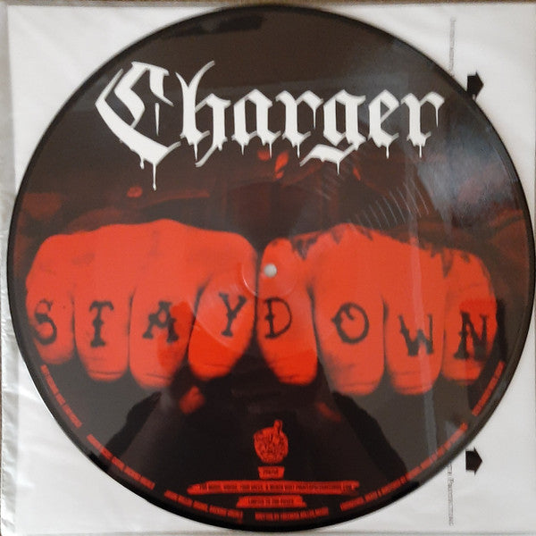 Charger (8) : Watch Your Back / Stay Down 12" (12",45 RPM,Limited Edition,Picture Disc)