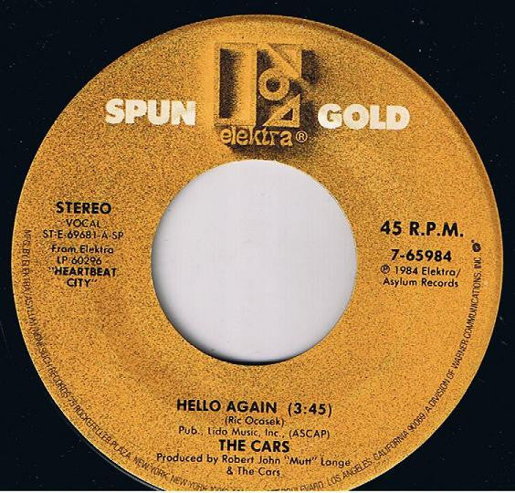 Cars, The : Drive / Hello Again (7",Single,45 RPM)