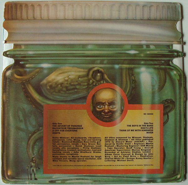 Gentle Giant : Octopus (LP,Album,Stereo)