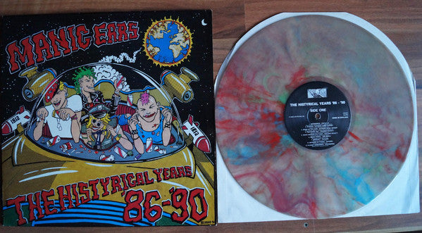 Various : Manic Ears - The Histyrical Years '86-'90 (LP,Compilation,Limited Edition)