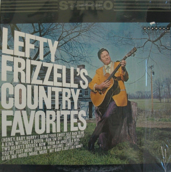Lefty Frizzell : Lefty Frizzell's Country Favorites (LP,Compilation,Reissue,Stereo)