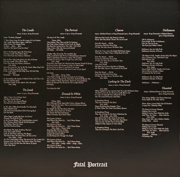 King Diamond : Fatal Portrait (LP,Album,Reissue)