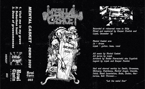 Mental Casket : Demo 2020 (EP)