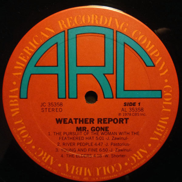Weather Report : Mr. Gone (LP,Album)