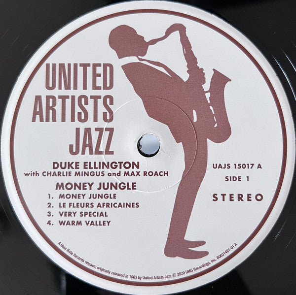 Duke Ellington • Charles Mingus • Max Roach : Money Jungle (LP,Album,Reissue,Stereo)