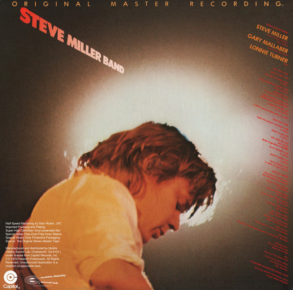 Steve Miller Band : Fly Like An Eagle (LP,Album,Limited Edition,Reissue,Remastered)