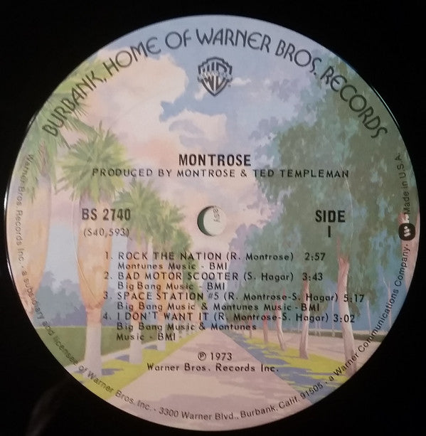 Montrose (2) : Montrose (LP,Album)