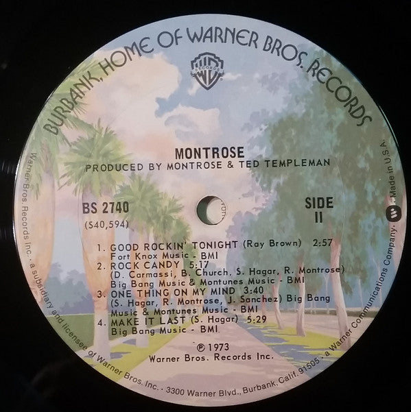 Montrose (2) : Montrose (LP,Album)