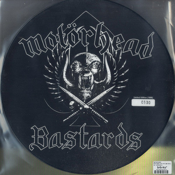 Motörhead : Bastards (LP,Album,Limited Edition,Numbered,Picture Disc,Reissue)