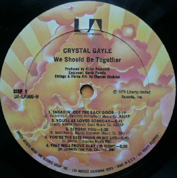 Crystal Gayle : We Should Be Together (LP,Album)